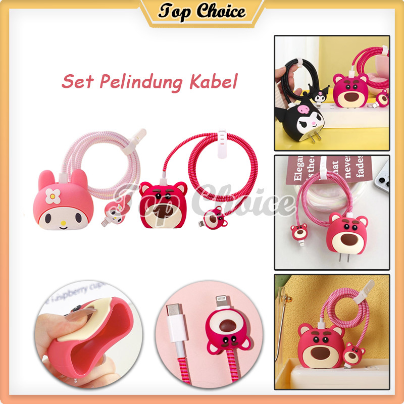 Set Pelindung Kabel / Set Pelindung Kabel Charger / Cover Charger