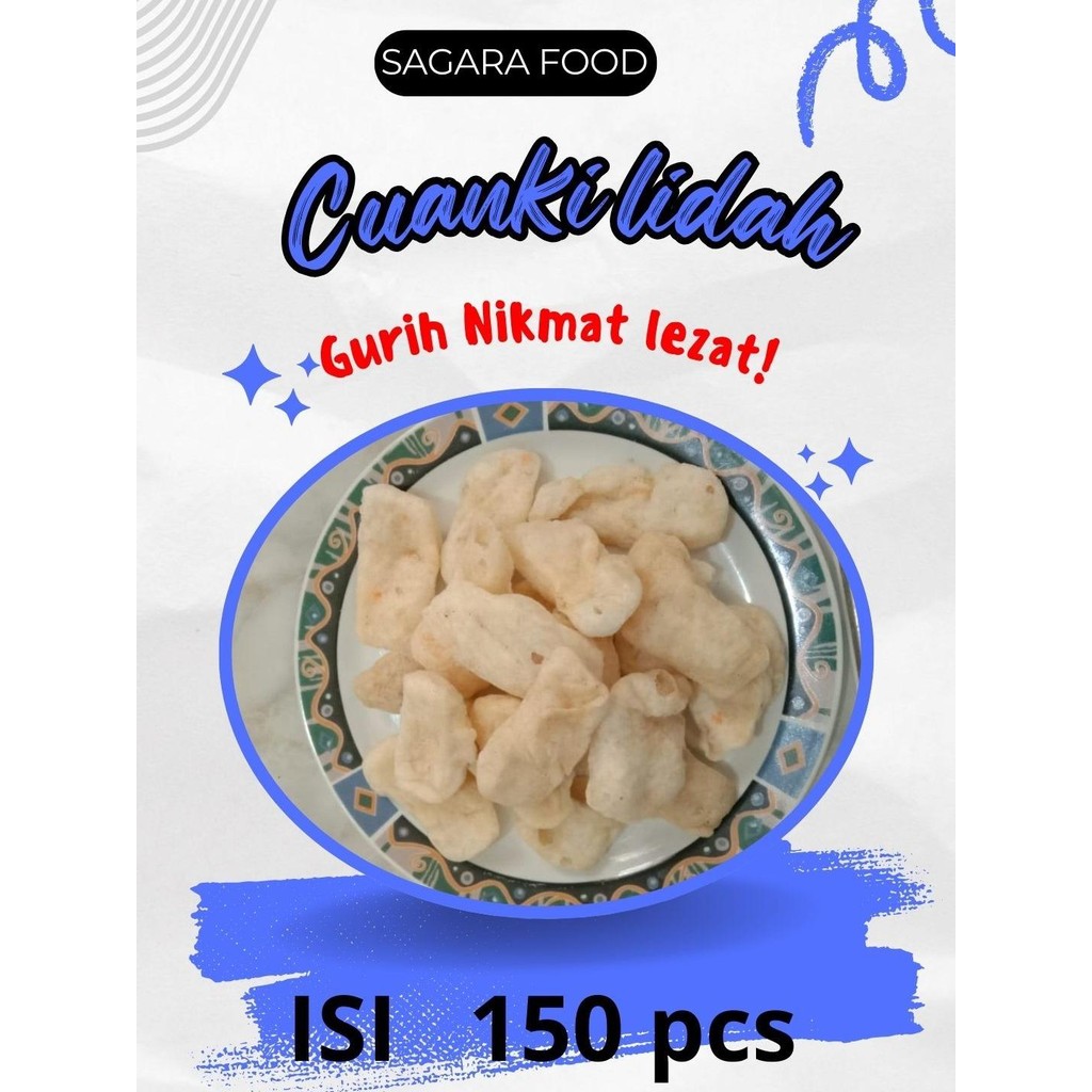 

TERMURAH Cuanki lidah isi 150 pcs Cuangki lidah Batagor Khas Garut Cuanki Lidah Panjang Pelengkap Baso Aci, Seblak, Mie Instan