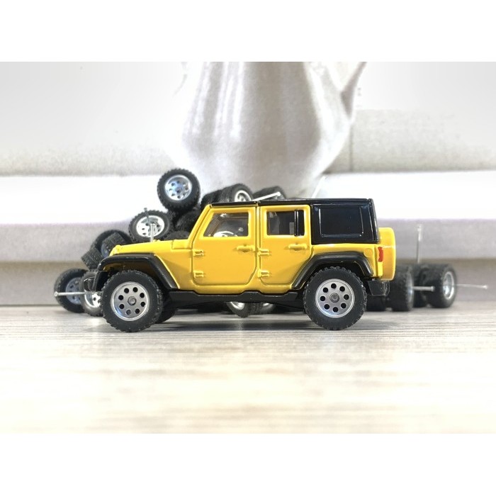 READY STOK VELG BAN KARET HOT WHEELS MODEL OFFROAD KALENG DIECAST - GOLD