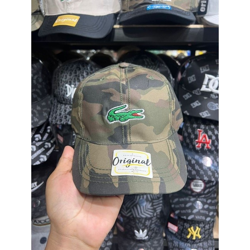 Topi Baseball Snapback Distro Allsize Dewasa Logo Tulisan Bordir doreng army buaya