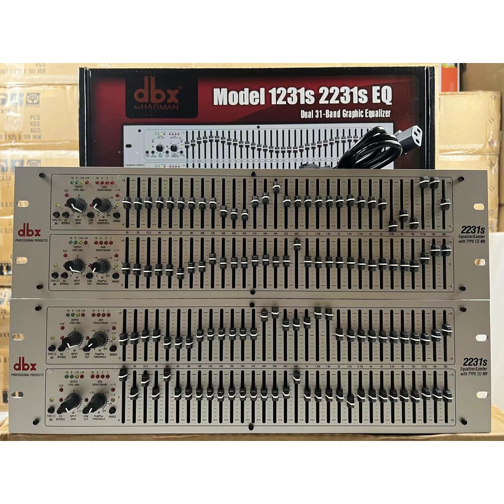 Equalizer DBX 2231S  / DBX  2231s / / DBX 2231 S ( 2 x 31 Channel )