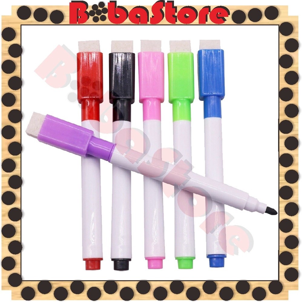 

⭐Bobastore⭐ Spidol Wipe and Clean / Spidol Warna Whiteboard dengan Penghapus / Spidol Wipe&Clean Activity Book S001