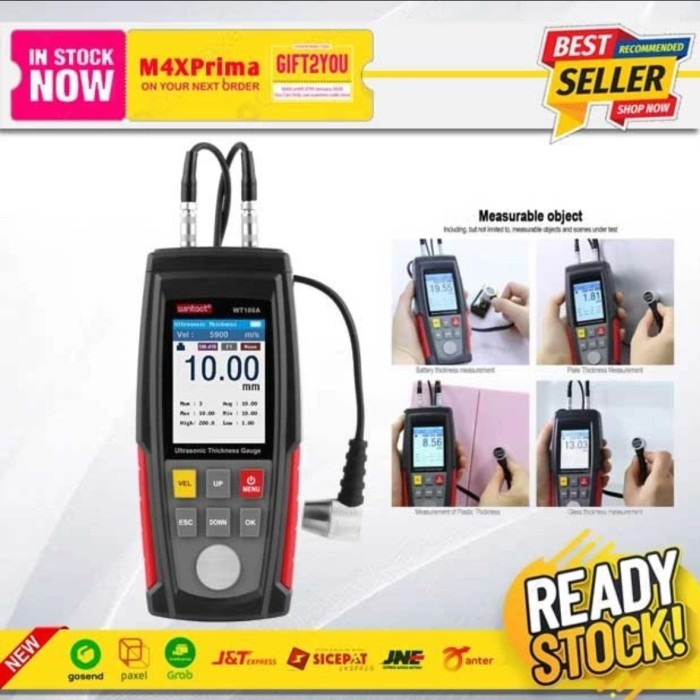 Alat Ukur Ketebalan Ultrasonic Thickness Gauge Digital wall Thickness