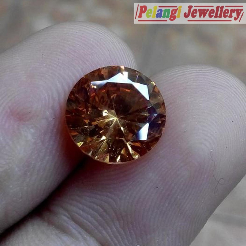 Batu Permata Brown Topaz HQ