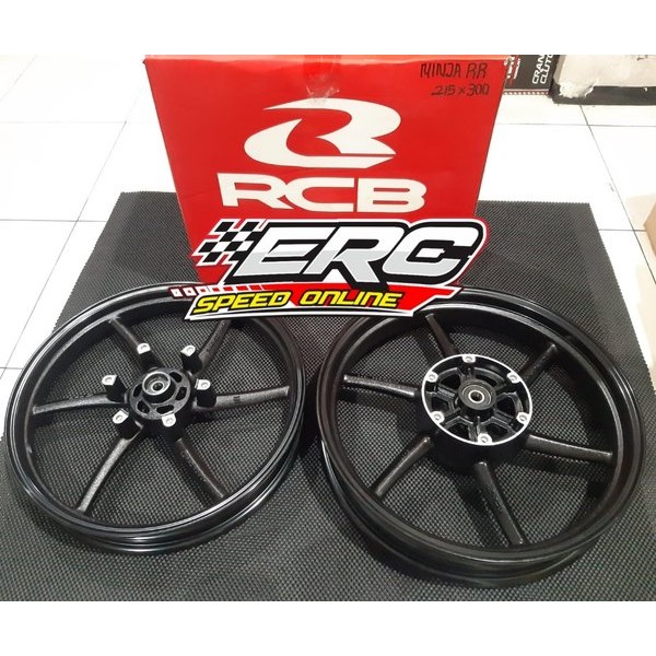 READY VELG RCB 522 NINJA RR 215 300 HITAM ORIGINAL