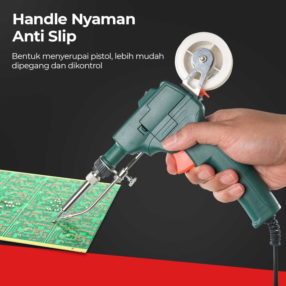 Solder Listrik Tembak Tin Gun Handheld Wire Tweezer 60W