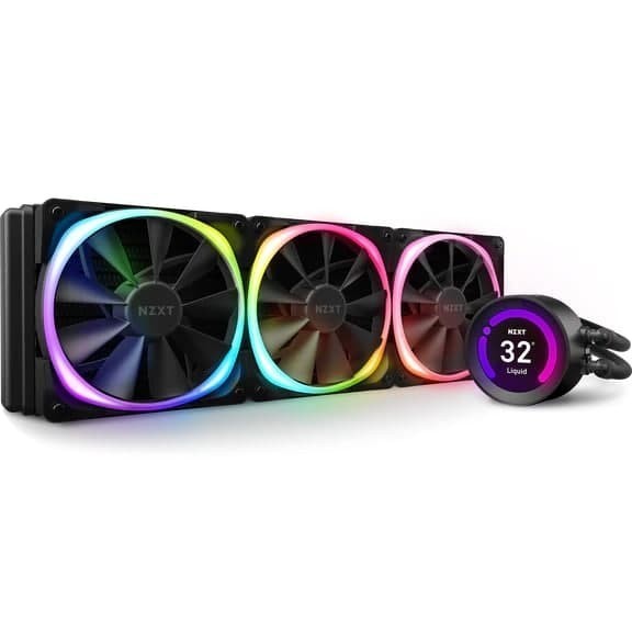 NZXT Kraken Z73 RGB - 360mm AIO With LCD Display & Aer RGB Fans