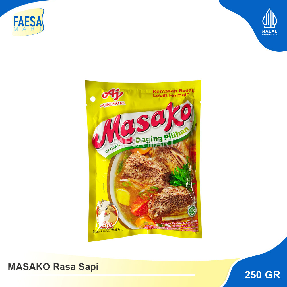 

MASAKO Rasa Sapi 250gr