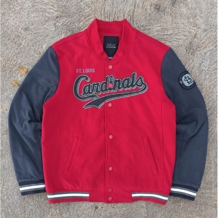 produk baru Varsity Baseball Jacket MLB St. Louis Cardinals