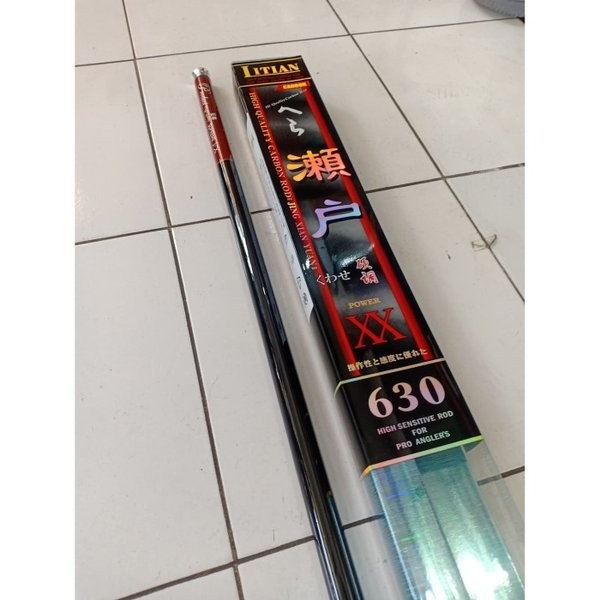 Joran Tegek Baronang Litian 630 High Modulus Carbon Rod Ringan