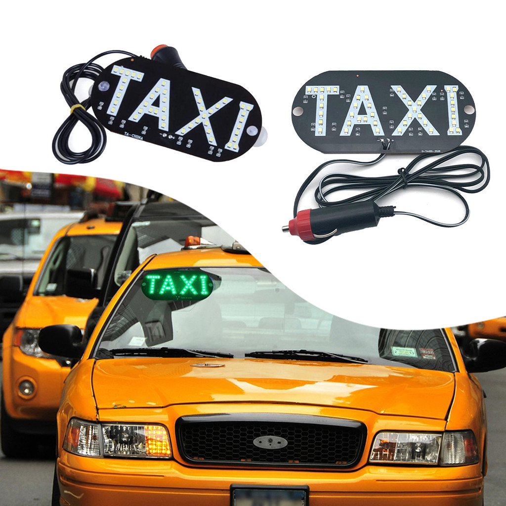 Taxi Tanda Easy To InstalationLampu Taxi Atap Mobil Led TaxiLampEasyToInstalation Magnetik Super Kua