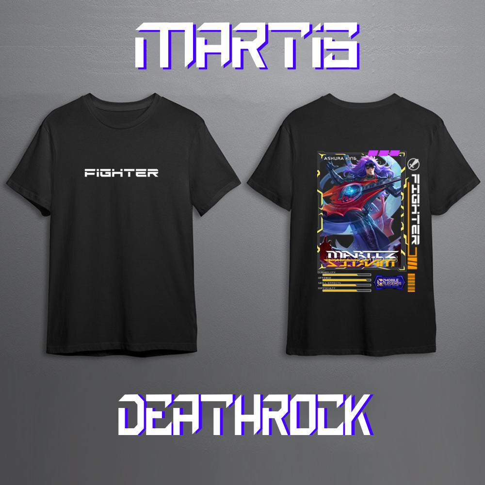 KAOS HERO MOBILE LEGEND MARTIS FIGHTER SKIN KEREN//KAOS ML//KAOS MOBILE LEGEND//KAOS MARTIS//KAOS MA