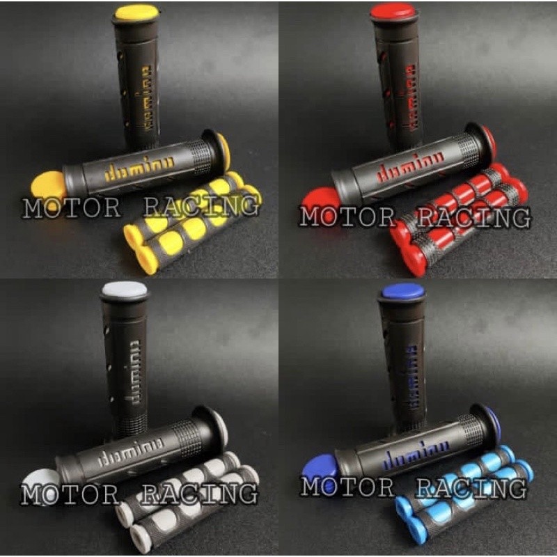 Hand Grip Motor DOMINO Cover Karet Gas Anti Slip - Grip Motor Beat, Vario, Jupiter supra Universal +
