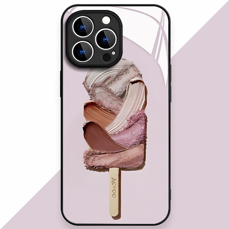 Case Iphone 13 13 Mini kaca Casing Iphone 14 15 Plus Case Iphone 15 14 Pro Max Casing Iphone 6 6S 6 