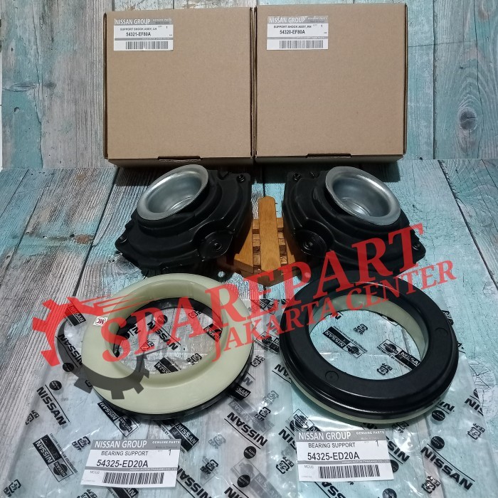 Support shock depan + bearing support Livina Evalia Latio original