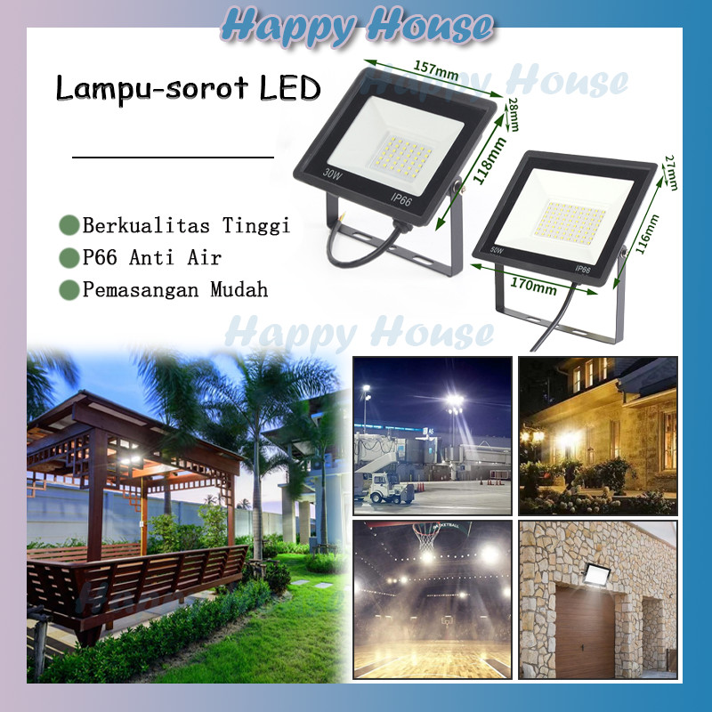 Lampu Led Sorot / Lampu Panggung / Led Outdoor Taman Tembak Floodlight Led