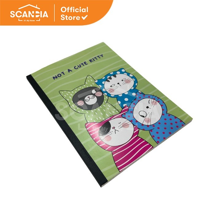 

SCANDIA Buku Notebook B5 So Many Cats Wireless 60Pages (60050463)