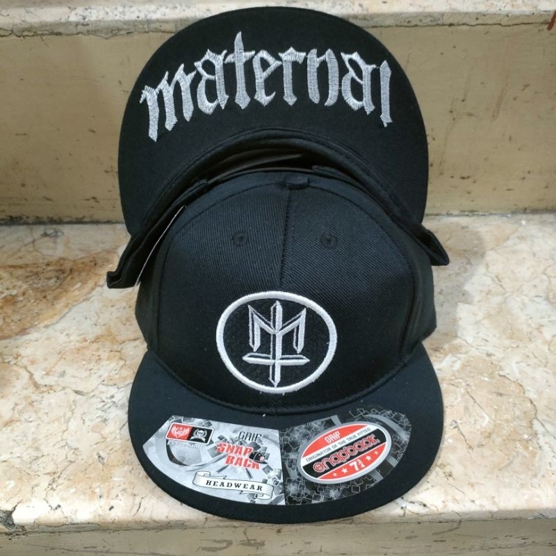 topi snapback bordir MATERNAL topi bordir hiphop topi distro topi keren topi snapback bordir MATERNA
