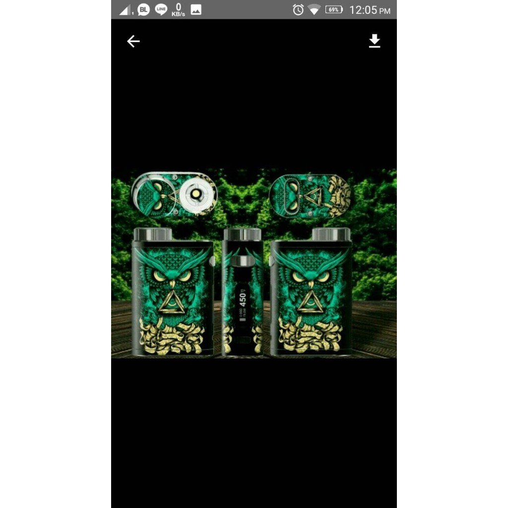 Garskin Istick Pico 75w owl bring me horizon by Urbanite store