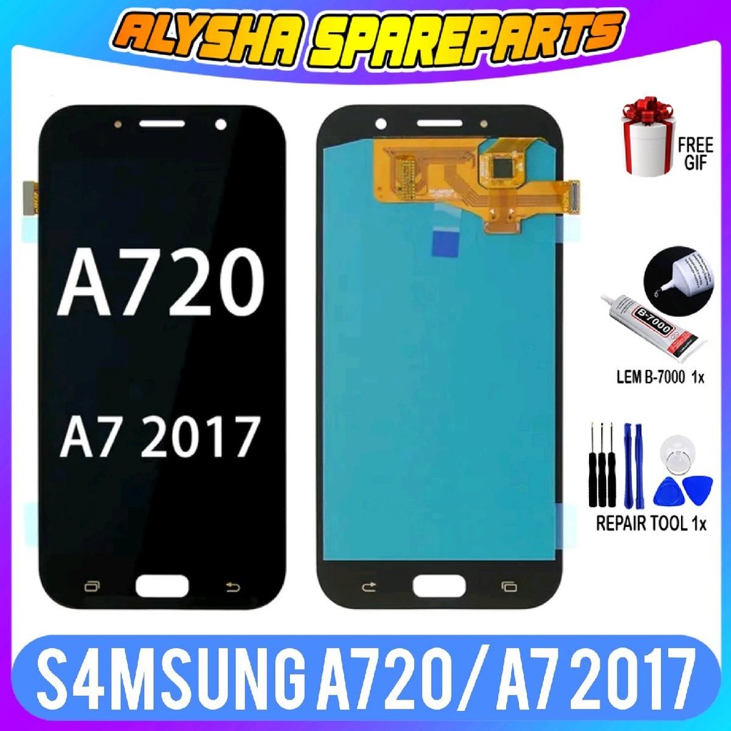 LCD COMPATIBLE SAMSUNG A720 / A7 2017 FULSET ORIGINAL