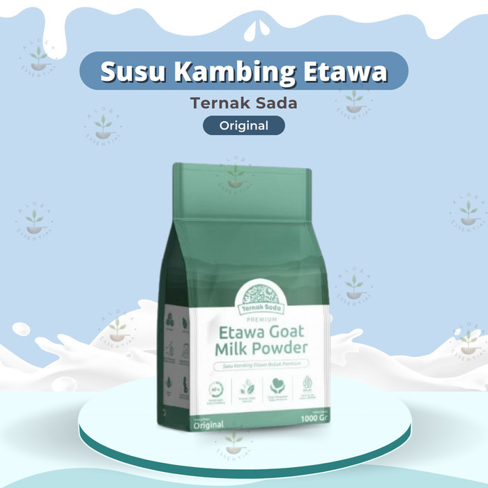 

AD Ternak Sada Susu Premium Kambing Etawa Murni Bubuk Rasa Original 1 Kg