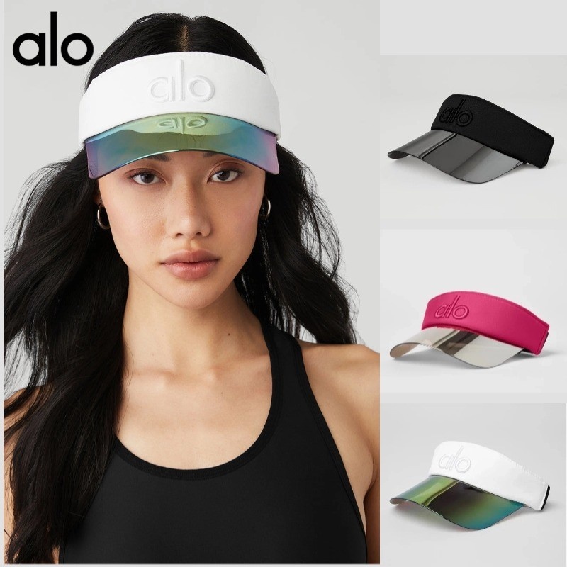 Original Beli di AS AlO Yoga Solar Visor/Topi Olahraga alo VISOR YOGA HAT/ Topi Fashion Olahraga