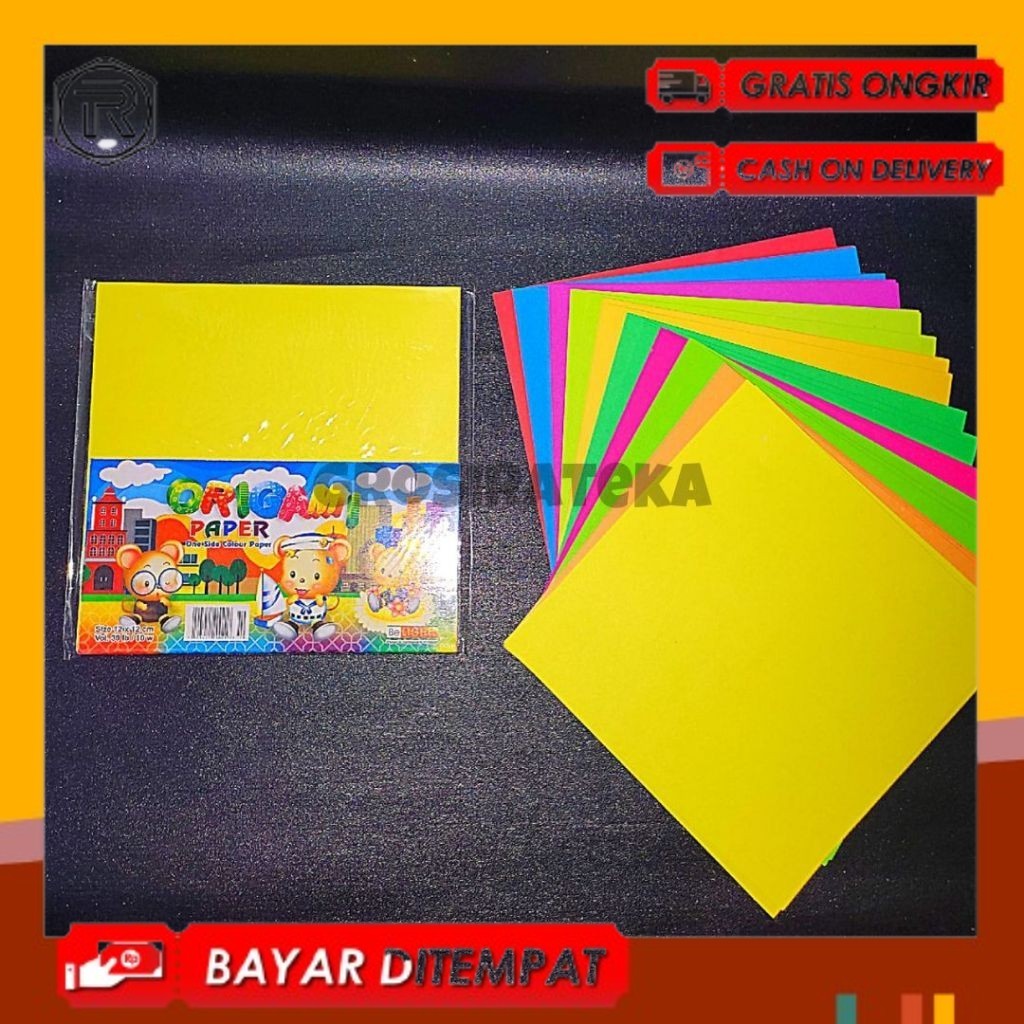 

KERTAS ORIGAMI, KERTAS LIPAT 12 X 12 TIKUS