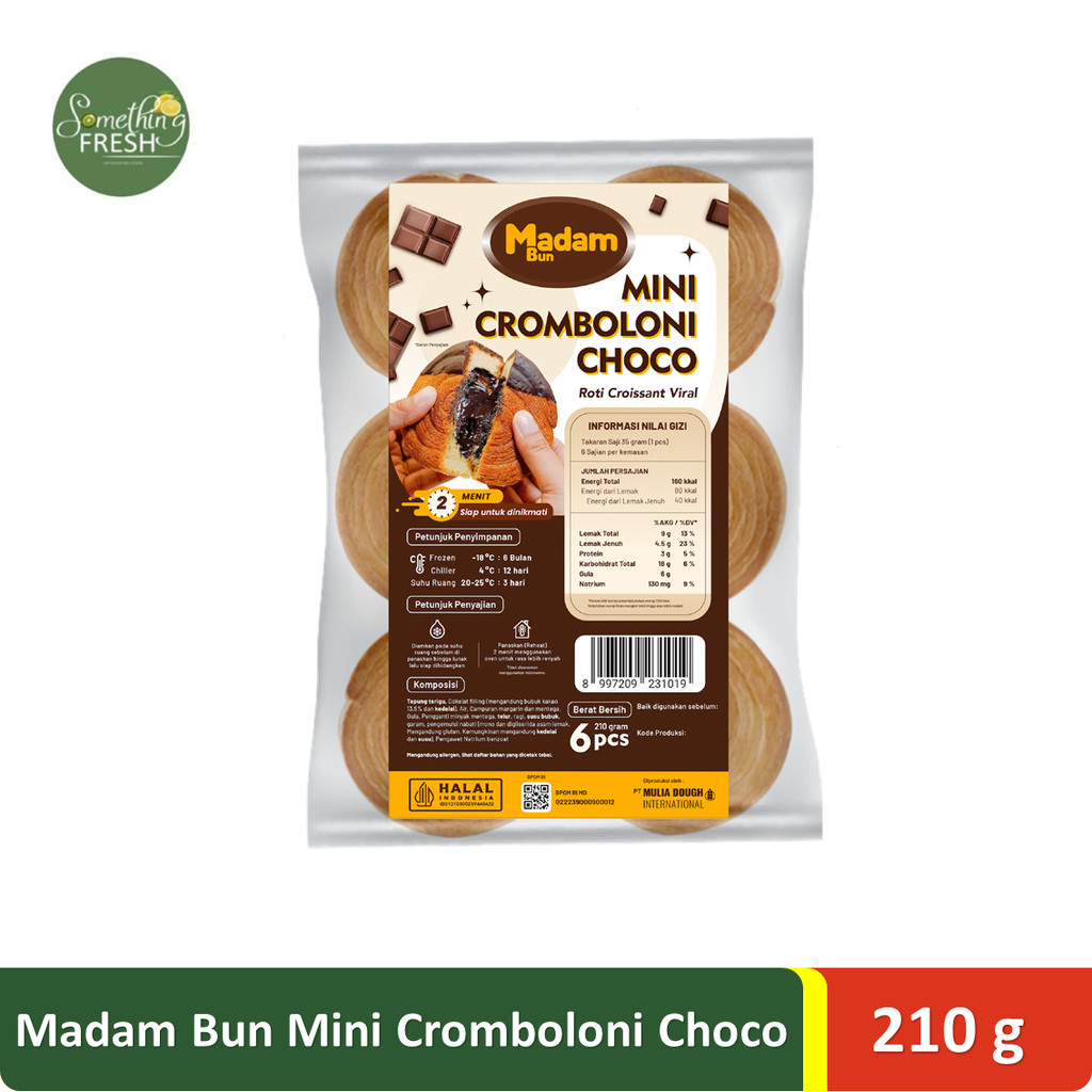 

Madam Bun Mini Cromboloni Choco Per Pack