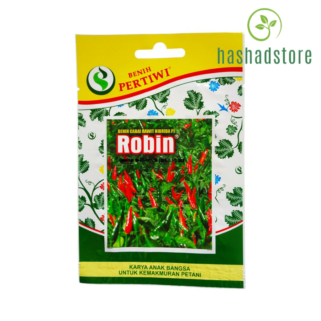 Benih Cabe Cabai Rawit ROBIN F1 Isi 60 Butir Benih Pertiwi