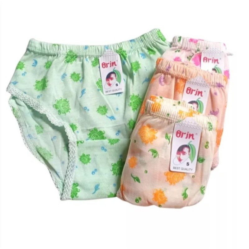 12 PCS CELANA DALAM WANITA MOTIF ORIN GROSIR CD CEWEK BUNGA JUMBO TERMURAH