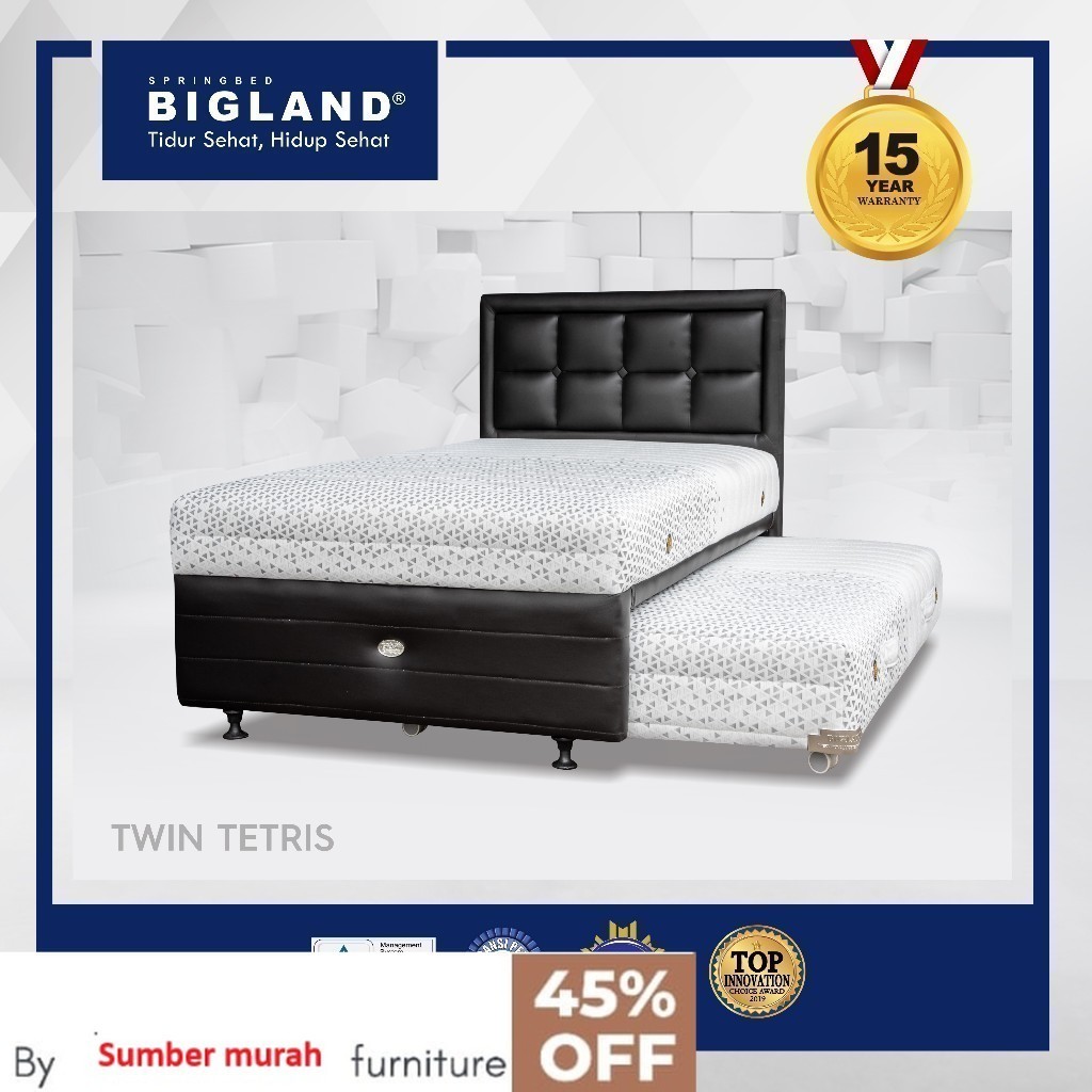 Bigland - Springbed Twin Tetris T.60