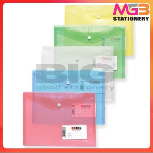 Pocket File / Map File / Map / Zipper / Map Kancing BIG 8812 A5 - MTKS