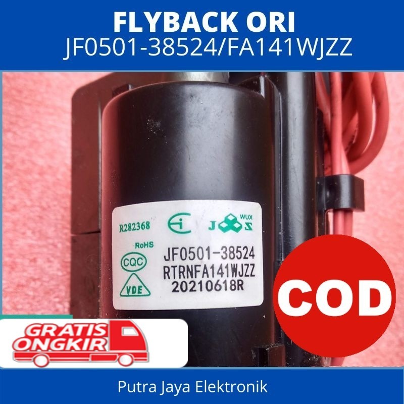Flyback TV Sharp JF0501 38524 FA141WJZZ untuk TV Sharp 29 inch
