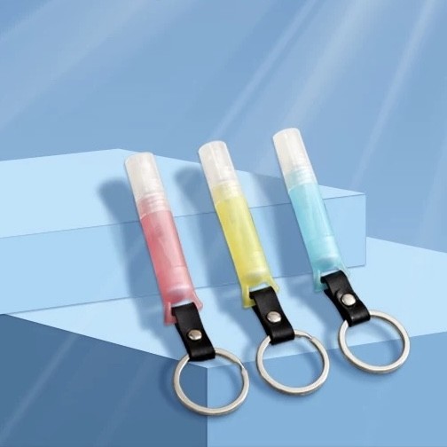 Gantungan Kunci Botol Spray Mini 3ml Multifungsi - Spray Bottle Portable