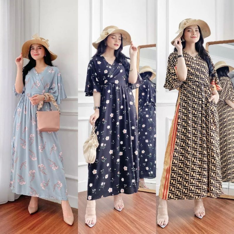 DASTER KIMONO LONG BUSUI HOMEDRESS / KAREEN KIMONO