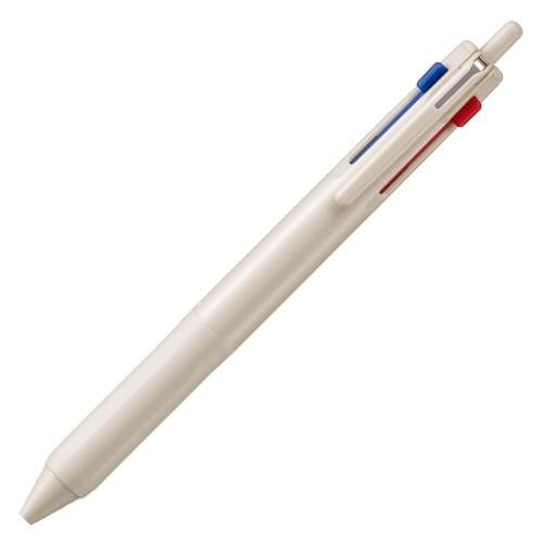 

Thos Uni Jetstream Multi 3 Color Ballpoint Pen 0.5mm 0.7mm SXE3-507 - Gray Beige, 0.5mm