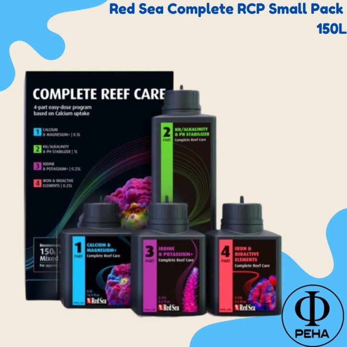 

Red Sea Complete 4-Part RCP Small Pack 150L Pertumbuhan Dan Pewarnaan