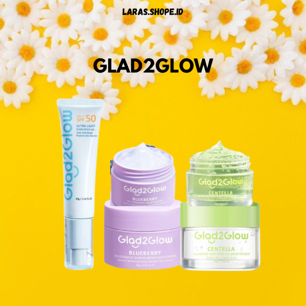 GLAD2GLOW Skincare - Toner | Serum | Moisturizer | Sunscreen | Clay Mask | Clay Stick | Spot Treatme