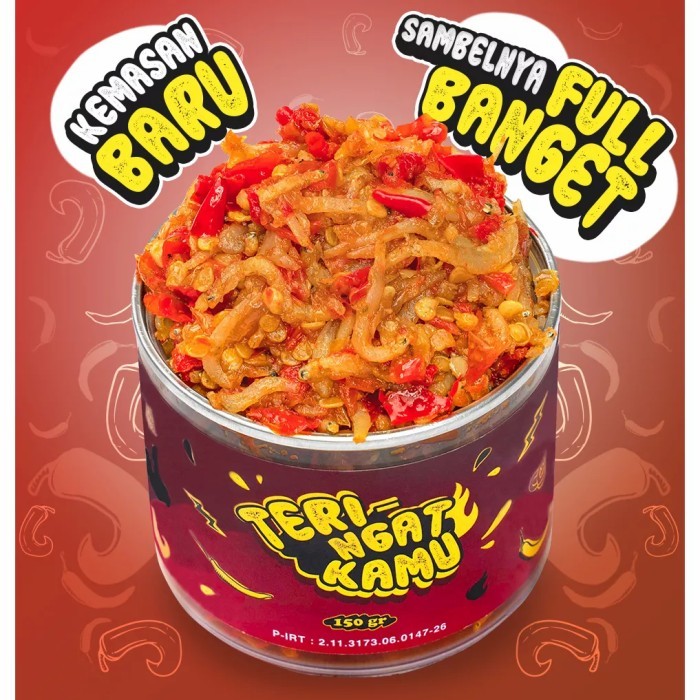 

Eat Sambal isi 4 Paket Hemat Kerjasama mas Yangun - 3 CKL-1 CM