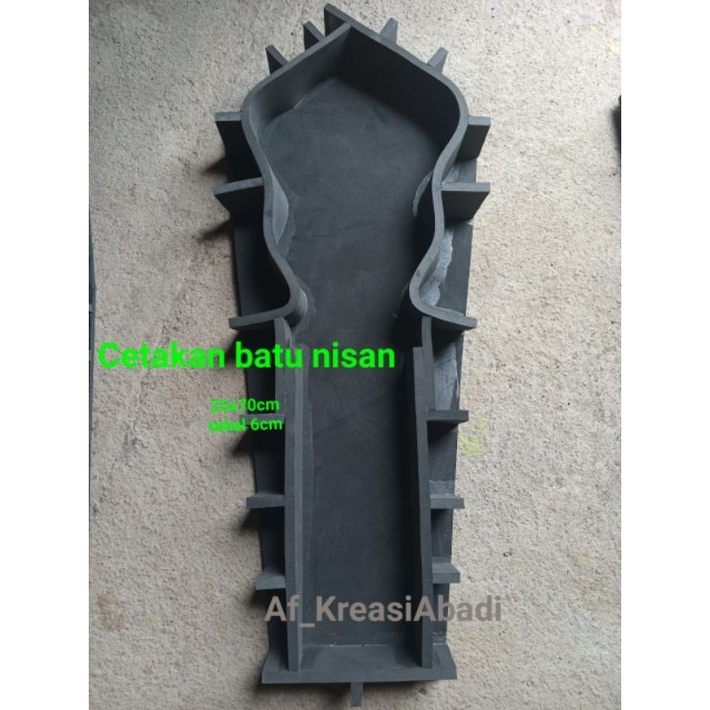CENTRA.SHOP Cetakan Batu nisan 25x70cm tebal 6cm