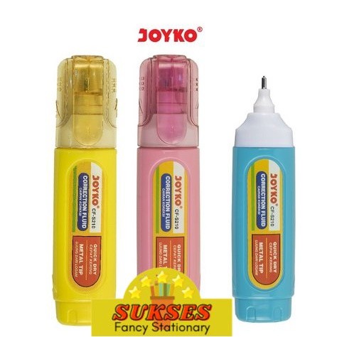 

Correction Fluid Cairan Koreksi Penghapus Cair Joyko Cf-S210