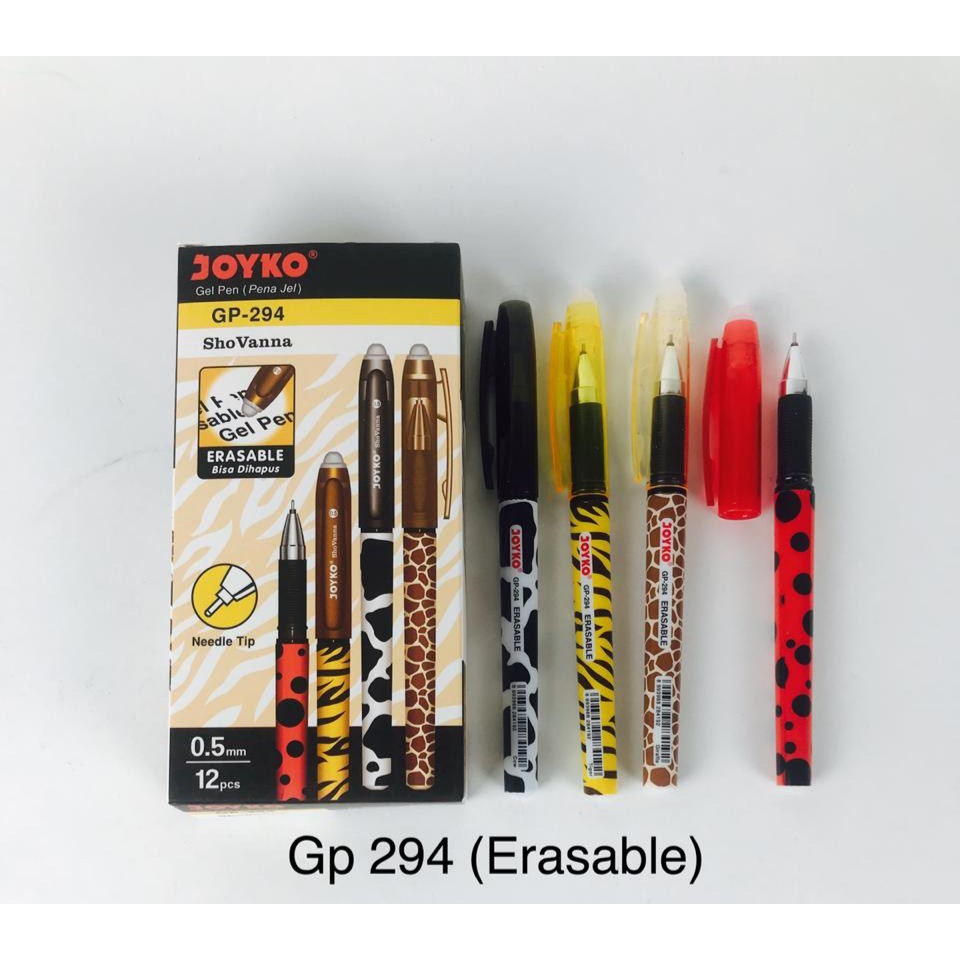 

Erasable Gel Pen Pulpen Bisa Dihapus Joyko Gp-294 Shovanna Gel 0.5 Mm