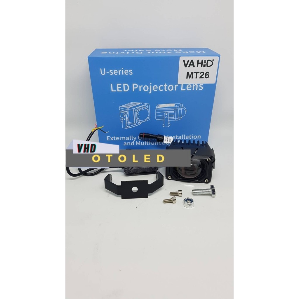 MT 26 VAHID Lampu Projie LED Cree Foglamp Tembak Sorot MT26 Original