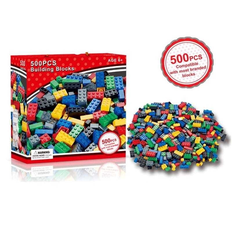 MAINAN ANAK BUILDING BLOCKS 500PCS BRICK KECIL EDUKASI / MAINAN MINI BRICK BALOK SUSUN LEGO ING BLOC