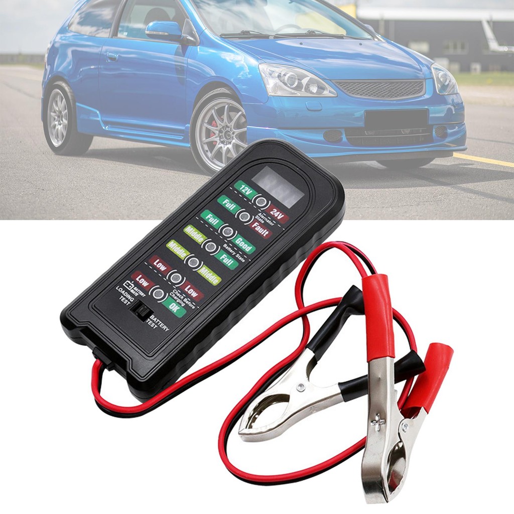 Car Battery Tester Digital Alternator Tester Automotive Battery Load Tester