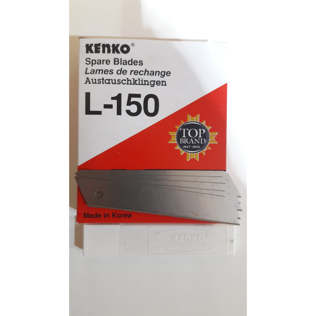

Pisau Cutter L-150 Pisau Refill Kenko Asli Made In Korea Isi 1 Lusin