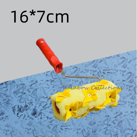 

1pcs 16*7cm High Quality Wall Decoration Texture Roller Brush Painting Tools for Walls Painting