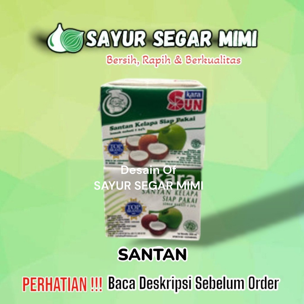 

Kara/Sun Kara 200ml - Sayur Segar Mimi