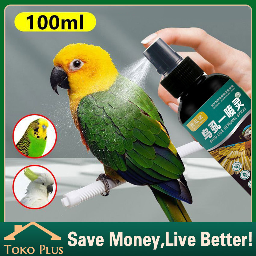 100ML Kutu Sempati,Shampo Sampo Mandi Burung,Obat Pembasmi Kutu & Jamur Burung/Sampo Jatijajar