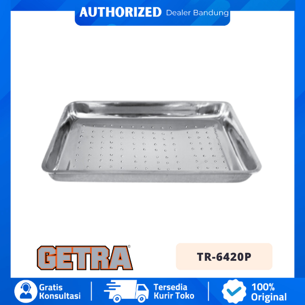 GETRA TR 6420P TR-6420P BAKING TRAY STAINLESS STEEL PERPORATED